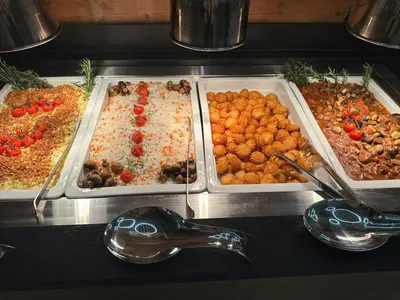 Essen im Hotel oder in der Nähe
