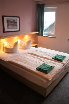 Ein Bett oder Betten in einem Zimmer der Unterkunft Ferienstudio