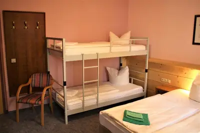 Ein Bett oder Betten in einem Zimmer der Unterkunft Ferienstudio