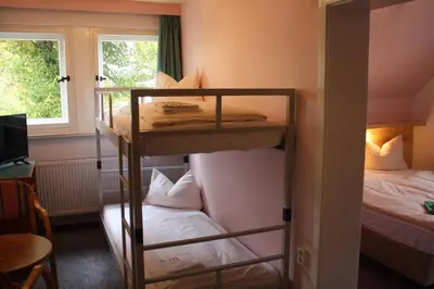 Ein Bett oder Betten in einem Zimmer der Unterkunft Ferienstudio