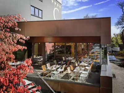 Das Gebäude in dem sich das Hotel befindet
