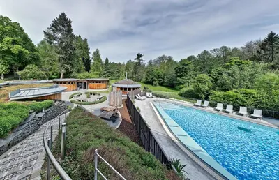 Der Swimmingpool an oder in der Nähe von Santé Royale Hotel- & Gesundheitsresort Bad Brambach