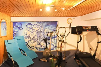 Das Fitnesscenter und/oder die Fitnesseinrichtungen in der Unterkunft Hotel Purucker