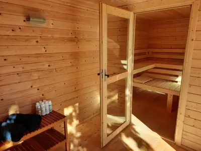 Grundriss der Unterkunft Jagdhaus im Grünen, mit Sauna