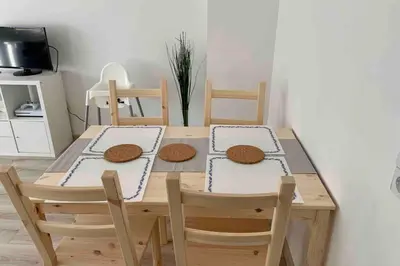Küche/Küchenzeile in der Unterkunft Moderne Ferienwohnung für 5 Gäste in Oberwiesenthal