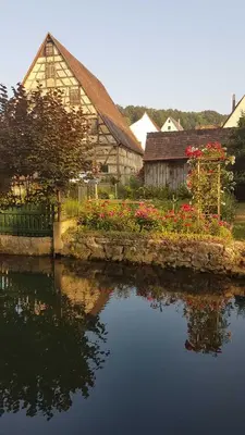 Naturlandschaft in der Nähe der Ferienwohnung