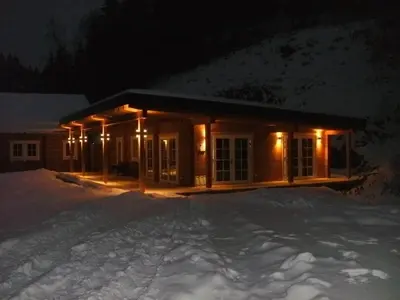 Chalet Bischofsmühle im Winter