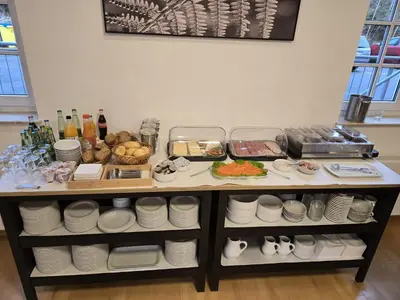 Essen im Hotel oder in der Nähe
