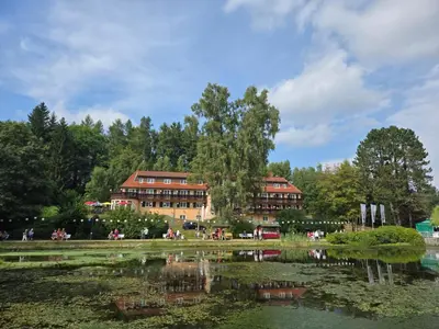 Naturlandschaft in der Nähe des Hotels