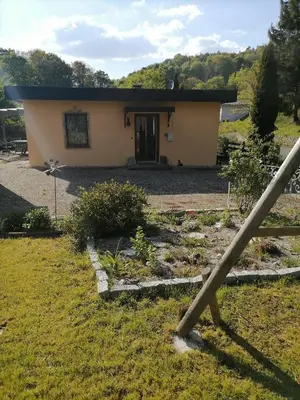 Ein Garten an der Unterkunft Haus Affalterthal