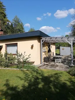 Ein Garten an der Unterkunft Haus Affalterthal