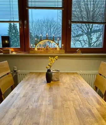 Grundriss der Unterkunft Ferienwohnung direkt am Ski und Rodelhang