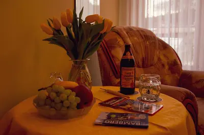 Getränke in der Unterkunft Hotel Garni Regina