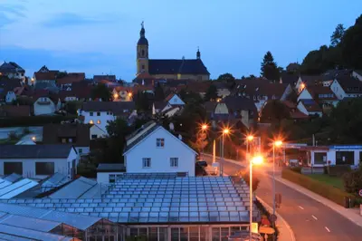 Die Umgebung um die Pension