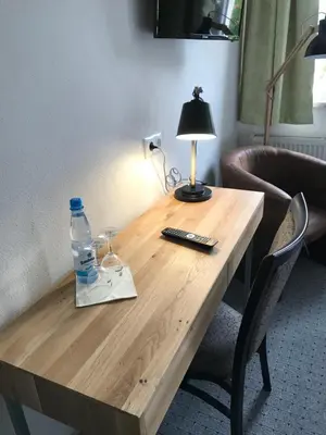 Ein Sitzbereich in der Unterkunft Hotel Hartl's Lindenmühle