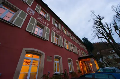 Das Gebäude in dem sich das Hotel befindet