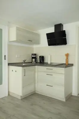 Küche/Küchenzeile in der Unterkunft Ferienwohnung Haus Felix