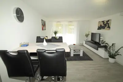 TV/Unterhaltungsangebot in der Unterkunft Ferienwohnung Haus Felix
