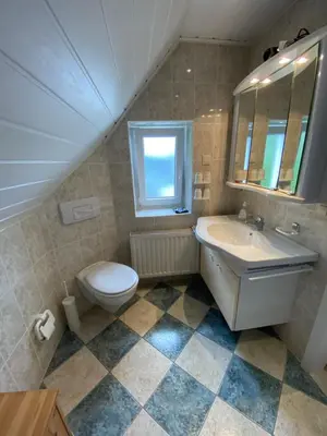Ein Badezimmer in der Unterkunft DIREKT AM SKIHANG! Müller Ferienwohnungen
