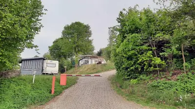 Naturlandschaft in der Nähe des Campingplatzes