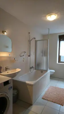 Ein Badezimmer in der Unterkunft Ferienwohnungen Bauer