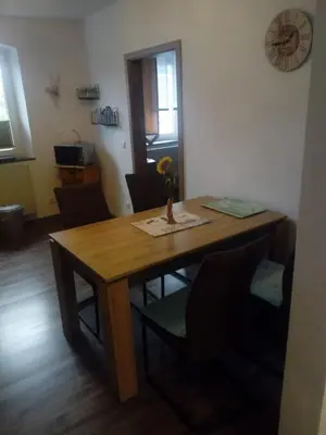 Küche/Küchenzeile in der Unterkunft Gasthaus Riebel