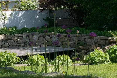 Ein Garten an der Unterkunft Gästehaus Kohlberg