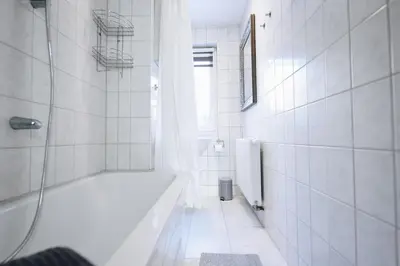 Ein Badezimmer in der Unterkunft Oberwiesenthal Apartments