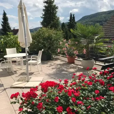 Ferienwohnung mit Terrasse bei Nürnberg