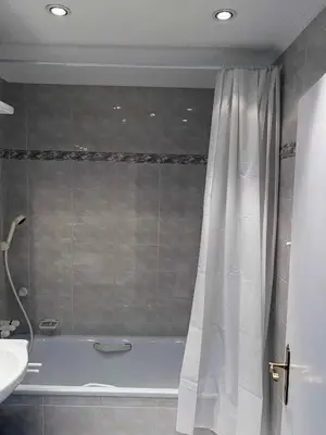 Ein Badezimmer in der Unterkunft Ferienwohnung Nußmann