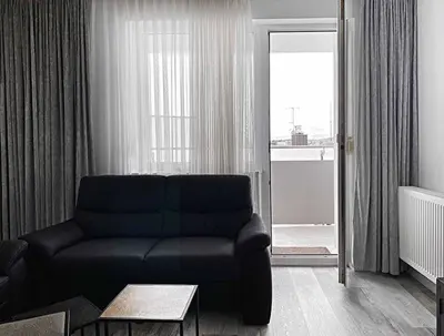 Ein Sitzbereich in der Unterkunft Ferienwohnung Nußmann