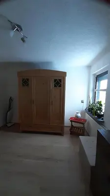Küche/Küchenzeile in der Unterkunft Ferienwohnung am Querweg