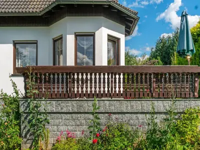 Ein Garten an der Unterkunft Charmante Dachgeschoss Ferienwohnung im Erzgebirge