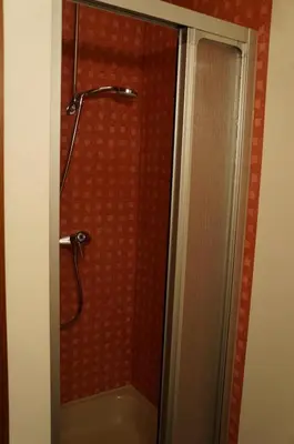 Ein Badezimmer in der Unterkunft Gasthof Goldene Krone