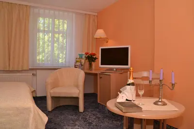 TV/Unterhaltungsangebot in der Unterkunft Parkhotel Helene