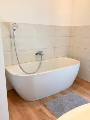 Ein Badezimmer in der Unterkunft Ferienwohnungen Familie Mapenzi