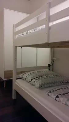 Ein Bett oder Betten in einem Zimmer der Unterkunft Ferienwohnung Giovanni Studio