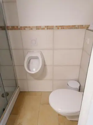 Ein Badezimmer in der Unterkunft Ferienhaus Wastl 91355 Hiltpoltstein,Möchs 11