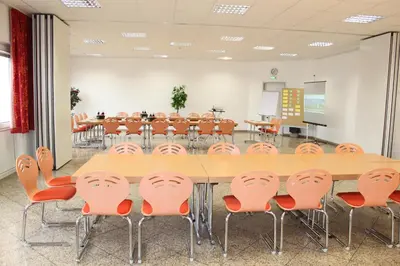 Der Geschäftsbereich oder Konferenzraum in der Unterkunft Grunau Hotel