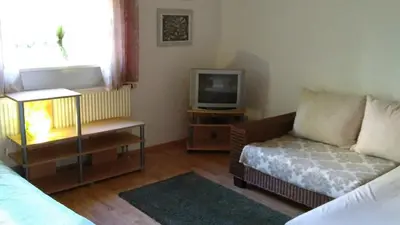 TV/Unterhaltungsangebot in der Unterkunft Ferienwohnung Steinwald Ausläufer mit Blick auf Kösseine