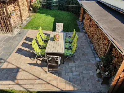 Ein Garten an der Unterkunft Gute Laune Hof Klingenthal