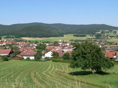 Naturlandschaft in der Nähe der Ferienwohnung