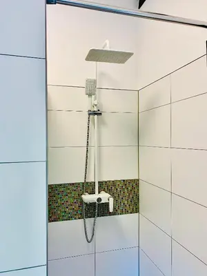 Ein Badezimmer in der Unterkunft Naabsuite