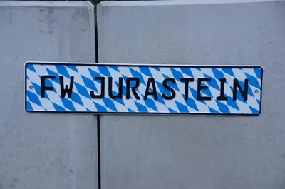 Ein Zertifikat, Auszeichnung, Logo oder anderes Dokument, das in der Unterkunft Ferienwohnung Jurastein ausgestellt ist