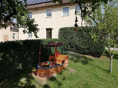 Ein Garten an der Unterkunft Ferienhaus Wagnerhof