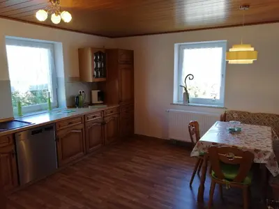 Küche/Küchenzeile in der Unterkunft Ferienhaus Wagnerhof