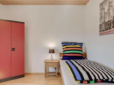 Ein Bett oder Betten in einem Zimmer der Unterkunft Fichtelherz Mittendrin 1 OG - a47178