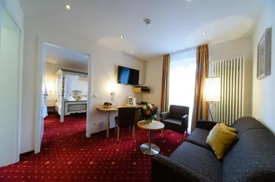 TV/Unterhaltungsangebot in der Unterkunft Akzent Hotel Goldner Stern