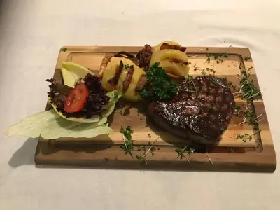 Essen in der Pension oder in der Nähe