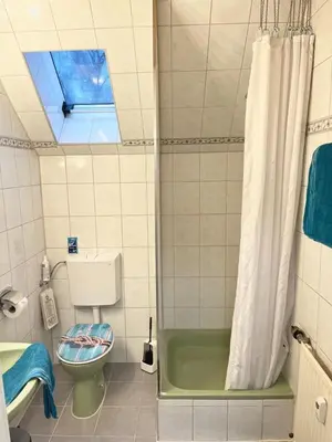 Ein Badezimmer in der Unterkunft Ferienwohnungen Riedel